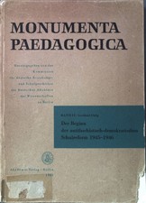 Monumenta Paedagogica: Der