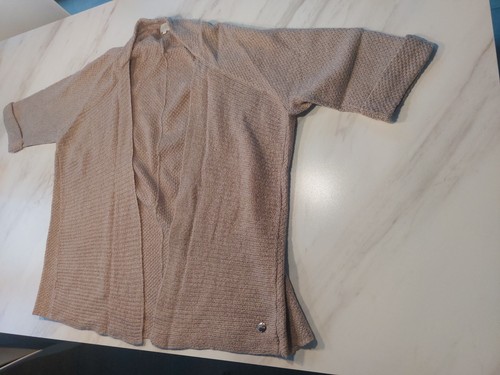 Braun beige weste - braun, cardigan
