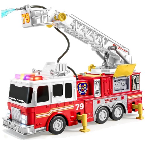 Feuerwehrauto spielzeug groß - feuerwehrauto,