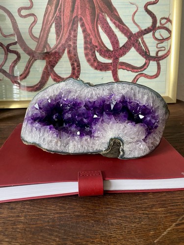 Amethyst druse geode - druse,