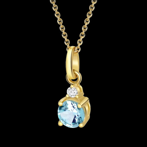 Anhänger kette aus - anhänger, 333er