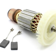 Anker Motor Rotor mit Kohlebürsten für Bosch Winkelschleifer GWS 180 230 2000