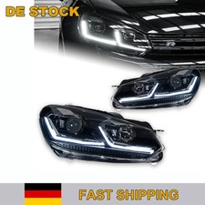 2x Schwarz LED Scheinwerfer