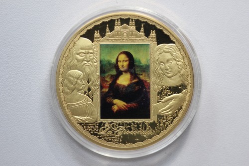 Leonardo vinci medaille - da,