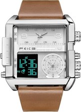 FEICE Quarzuhr Herren mit 24H