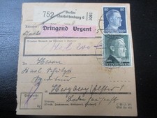 #2125 Paketkarte aus