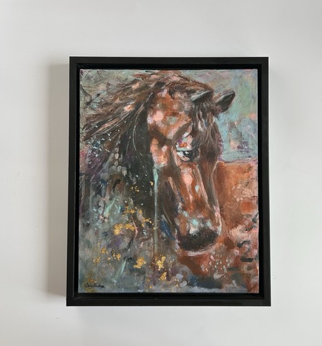 Gerahmtes original - gerahmtes,