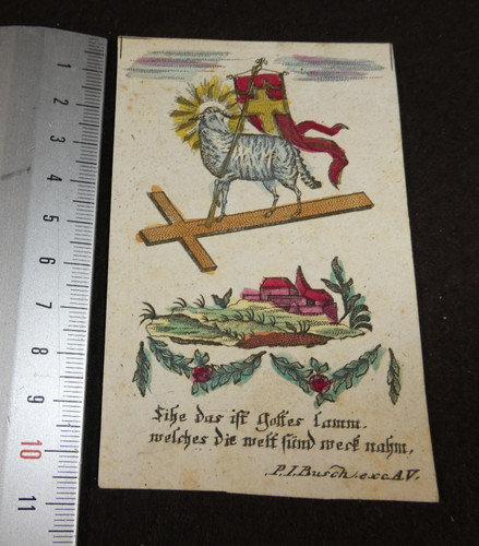 Andachtsbild holy card - andachtsbild,