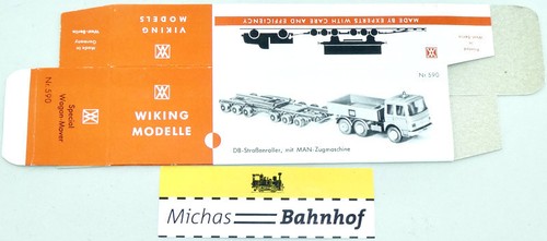 Wiking 590 straßenroller - db,