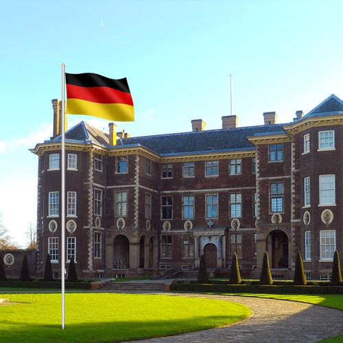 Fahnenmast flaggenmast silber - fahnenmast,