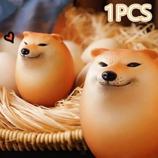 Eiförmige Welpenfigur