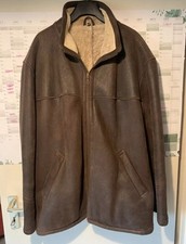 Herren Leder-Jacke Braun