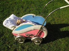 Kinderwagen Antik Sportwagen Korbwagen  50/60er  Stabiler Korpus Schutzblech??