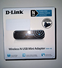 NEU VERSIEGELT D LINK DWA 140 WIRELESS N USB MINI ADAPTER