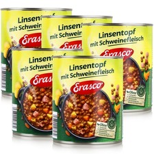 Erasco Linsentopf mit