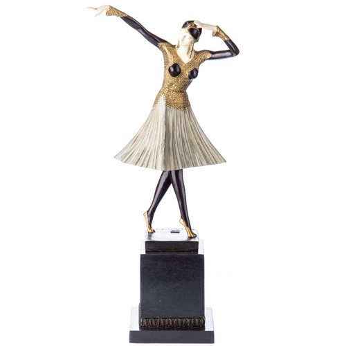 Farbige bronze skulptur - farbige,