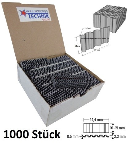 Wellennägel wn15bk 25x15mm - wellennägel,