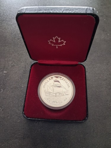 Silbermünze canada dollar - 1,