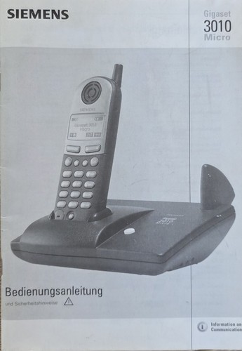 Siemens gigaset 3010 - 3010, micro