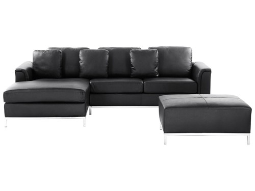 Modernes ecksofa mit ottomane - modernes,