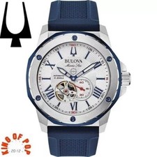 Bulova 98A225 Marine Star Automatic 20 ATM *Express 1/2 Days*