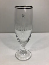 Stern Pils Bierglas Mühlenkirmes 1982 Sammelglas 0,2L Silberrand Gravur