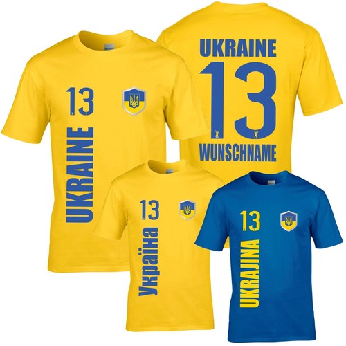 Fanshirt ukraine trikot herren - fanshirt,