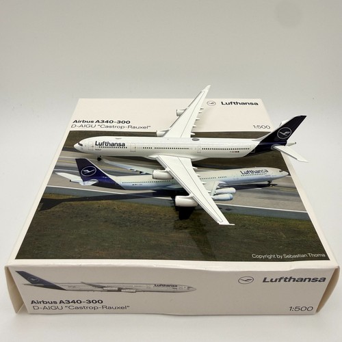 Herpa wings 500 lufthansa - wings, 1:500