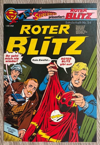 Superman präs roter blitz - superman, präs.: