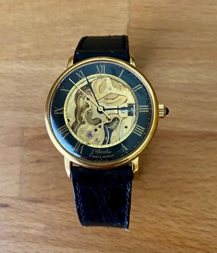 Chevalier vintage skelettuhr - j.chevalier,