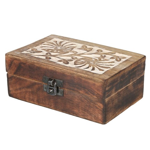 Deko holzbox holzkiste braun - holzbox,