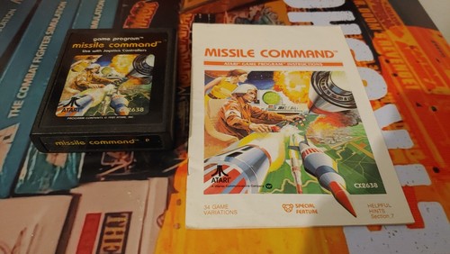 Missile command for atari - atari, vcs
