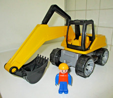 LENA® TRUXX Kinderspielzeug Bagger Sandkastenspielzeug Löffelbagger