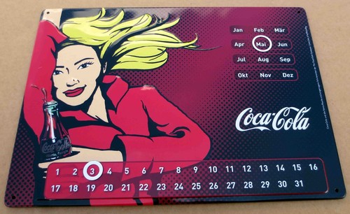 Coca cola dauerkalender - coca,