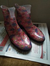 Gummistiefel Damen bunt Neu Grösse 39