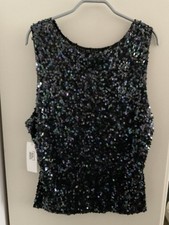 Pailletten-Top neu Größe 44