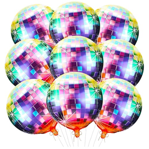 Discokugel luftballon set - set, 9