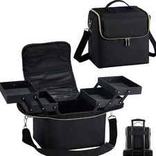 Kosmetikkoffer Beautybox Make up Organizer Schmuck Kosmetik Nagellack Tasche DE