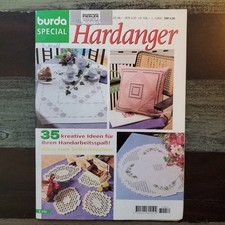 Burda Special, Hardanger, 35 Modelle, Lehrgang, Zählmuster, Inhalt s. Fotos