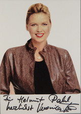Autogramm deutsche TV- und Film Schauspielerin Veronica Ferres (121650)