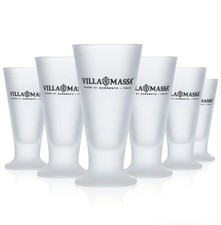 6x Villa Massa Limoncello Glas
