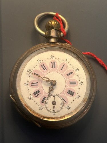 Taschenuhr 800 deckel silber - taschenuhr,