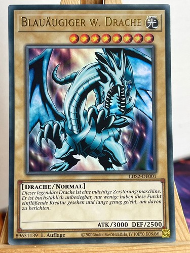 Blauäugiger drache - blauäugiger, w.