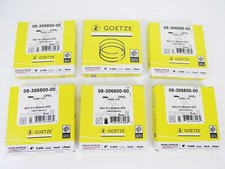 6x piston rings Goetze Opel