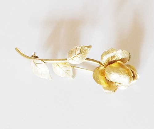 585 gold brosche - 585,