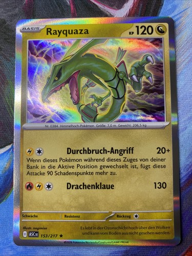 Asc rayquaza holo - asc,