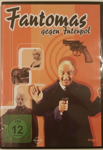 Fantomas gegen interpol - interpol, (dvd)