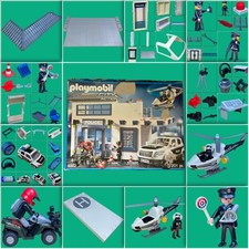 Playmobil Polizei Auto 9372 Ersatzteile Zubehör Figur zum aussuchen  #PM48 PMX1