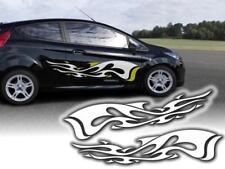 2er Auto Tattoo Flammen Seiten
