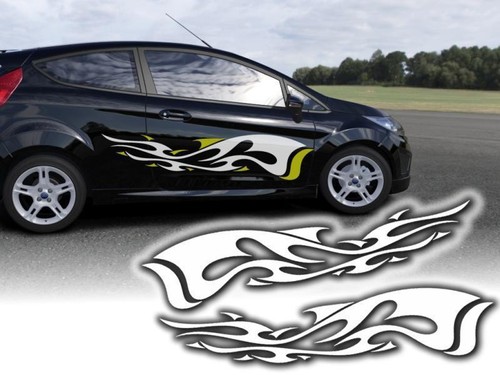 2er auto tattoo flammen - 2er, seiten